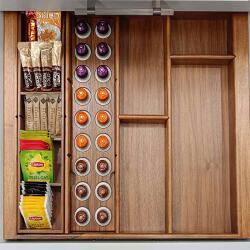 Çay Kahve Kutusu Ceviz - 6
