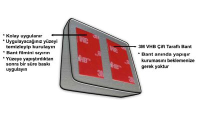 Duvara Monte Mıknatıslı Bıçaklık 2 li Antrasit - 5