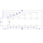 Mıknatıslı Bıçaklık 6'lı