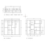 Çift katlı kaşıklık 60'lık 
