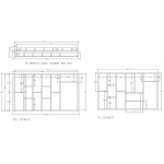 Çift katlı kaşıklık 90'lık 