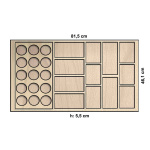 15'lİ Dikey Baharat standlı(90 lık)