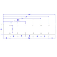 Mıknatıslı Bıçaklık 6'lı