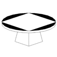 Jupiter 9 cm Kaideli(corian-wenge ağacı)