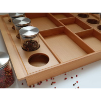 5+5'li Dikey Baharat standlı(60 lık)