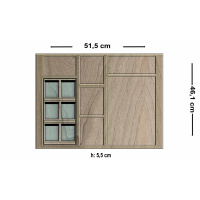 6'lı Yatık Baharat Standlı(60 lık)