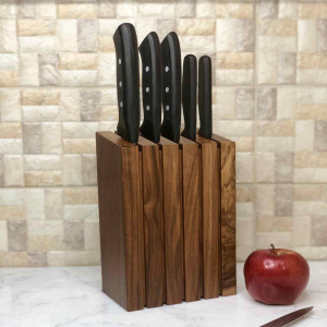 Ceviz ağacından (5 bıçak kapasiteli)