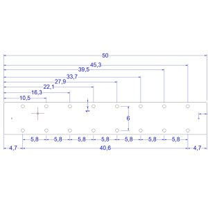 Mıknatıslı Ceviz Bıçaklık(8 bıçak kapasiteli)