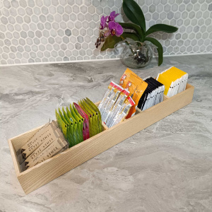 Dişbudak çay kahve kutusu