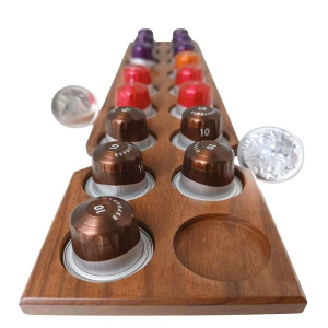 Ceviz kahve kapsül standı