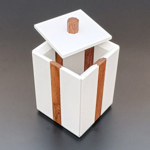 Ceviz-akrilik pamukluk