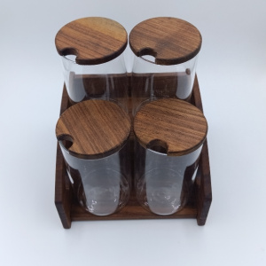 4'lü Tezgah üstü baharatlık