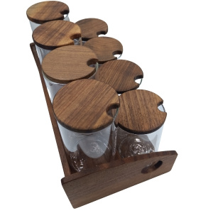 8'li Tezgah üstü baharatlık