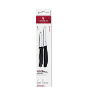 Victorinox 6.7113.2 Swiss Classic 2li Bıçak Set, Siyah